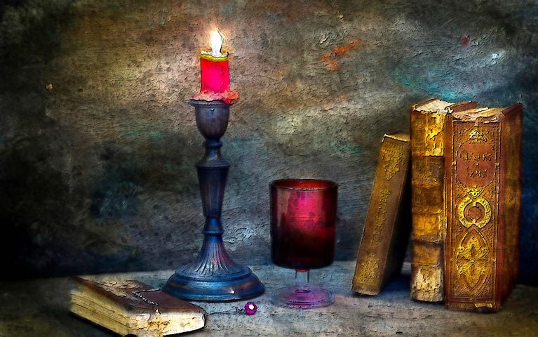 Die Farben der Kerzenmagie bei Ritualkerzen