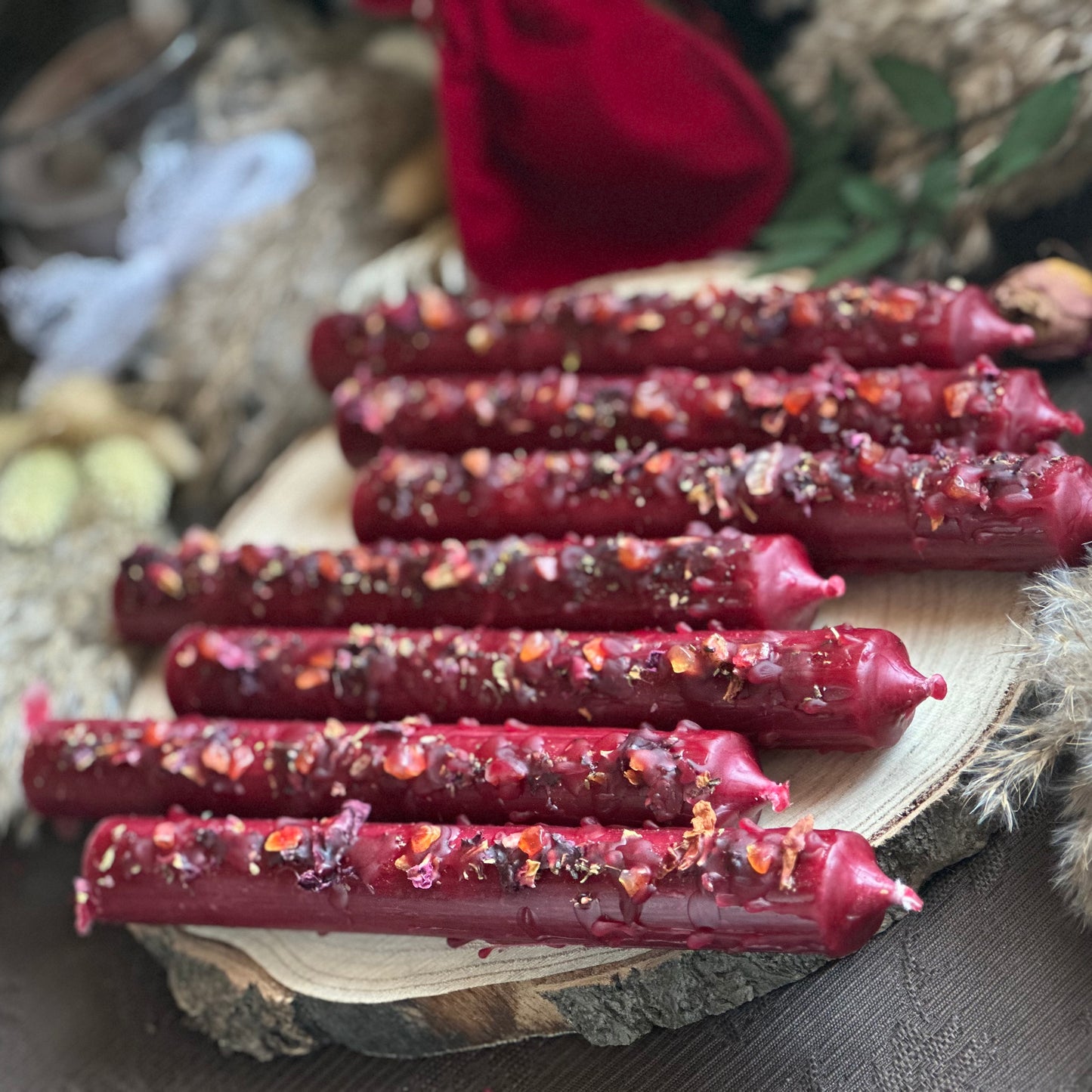 Ritualkerze Liebe Liebesritual mit Anleitung/ Love and Spice