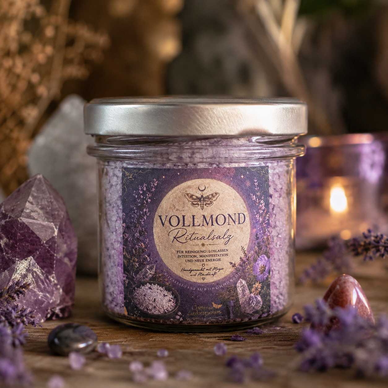 Vollmond Ritualsalz – Reinigung, Loslassen & neue Energie 🌕