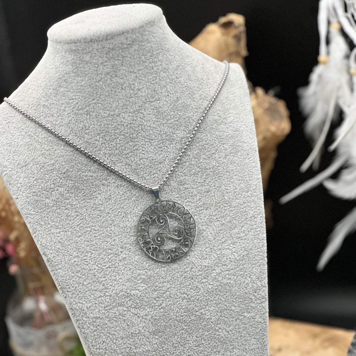 Keltisches Runen-Amulett – Damen & Herren Kette