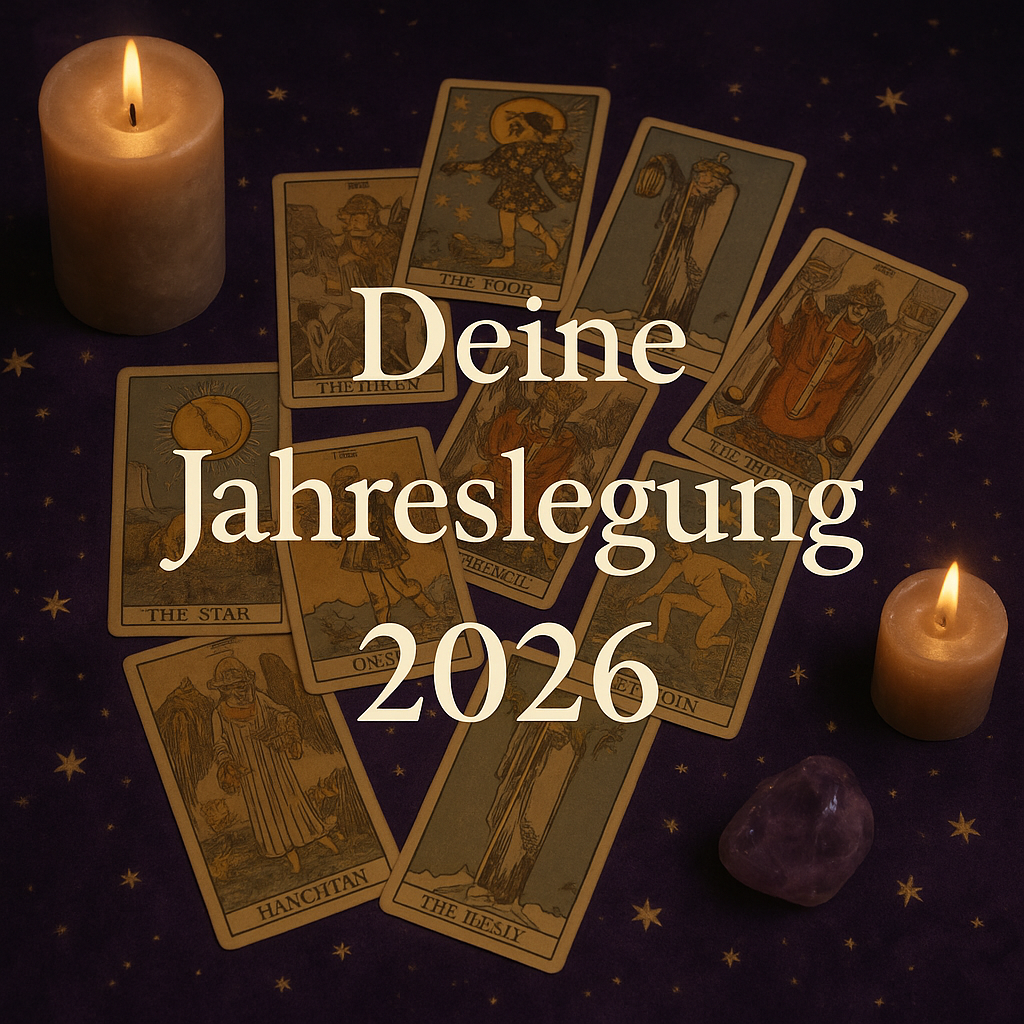 🌕 Tarot Jahreslegung 2026 – Dein magischer Blick in das kommende Jahr