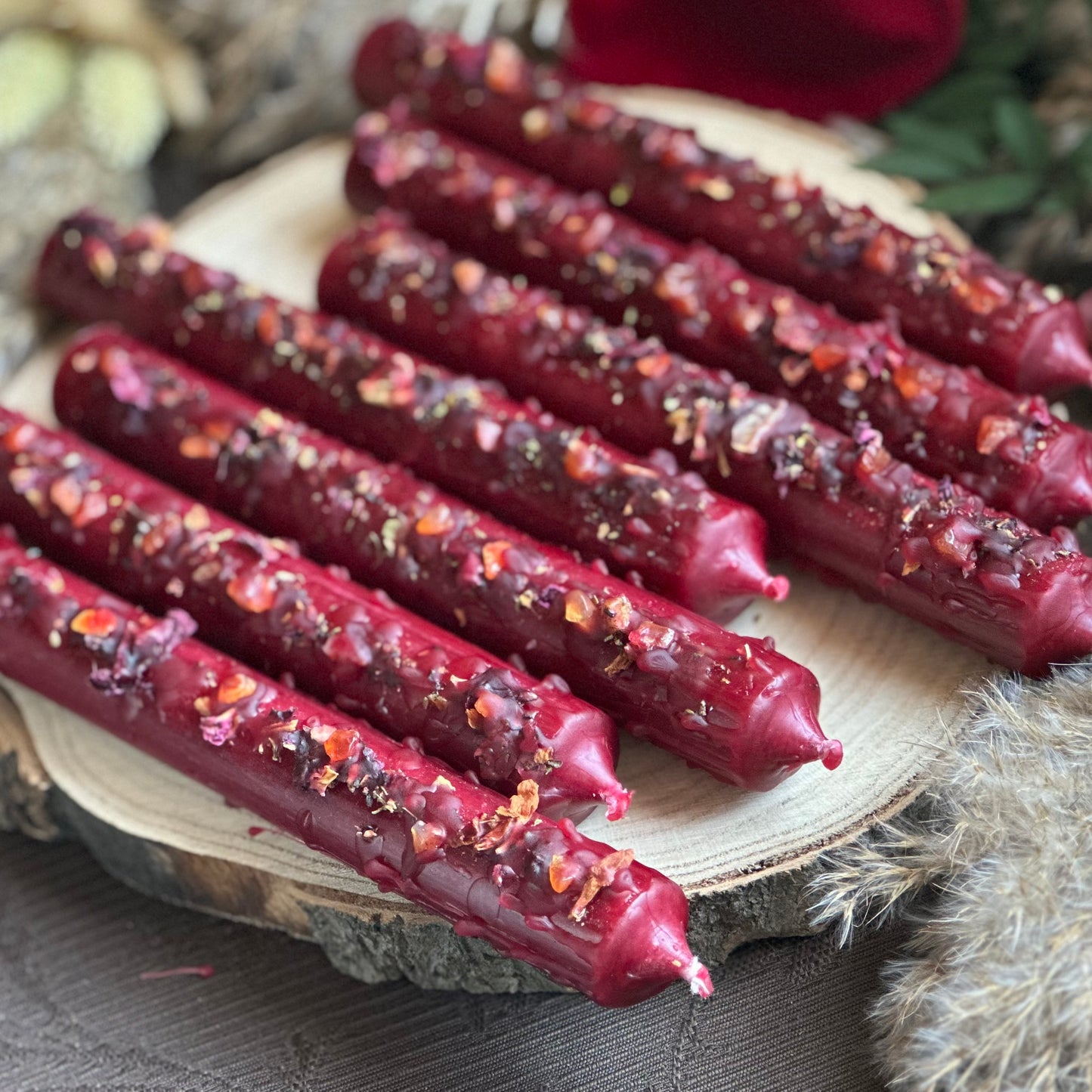 Ritualkerze Liebe Liebesritual mit Anleitung/ Love and Spice