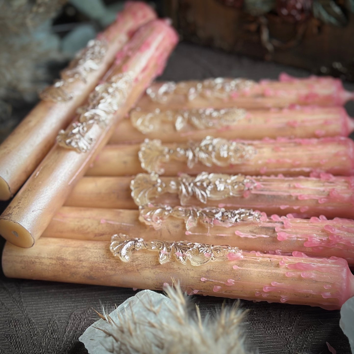 Altar- und Dekokerze „Goddess Elegance“ - im Barok Stil