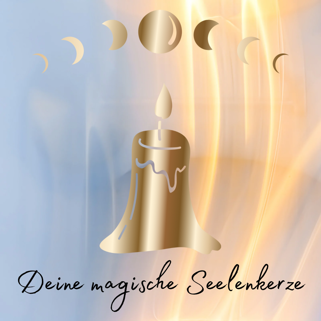 Deine magische Seelenkerze mit persönlicher Anleitung Chenoas Zaubergarten