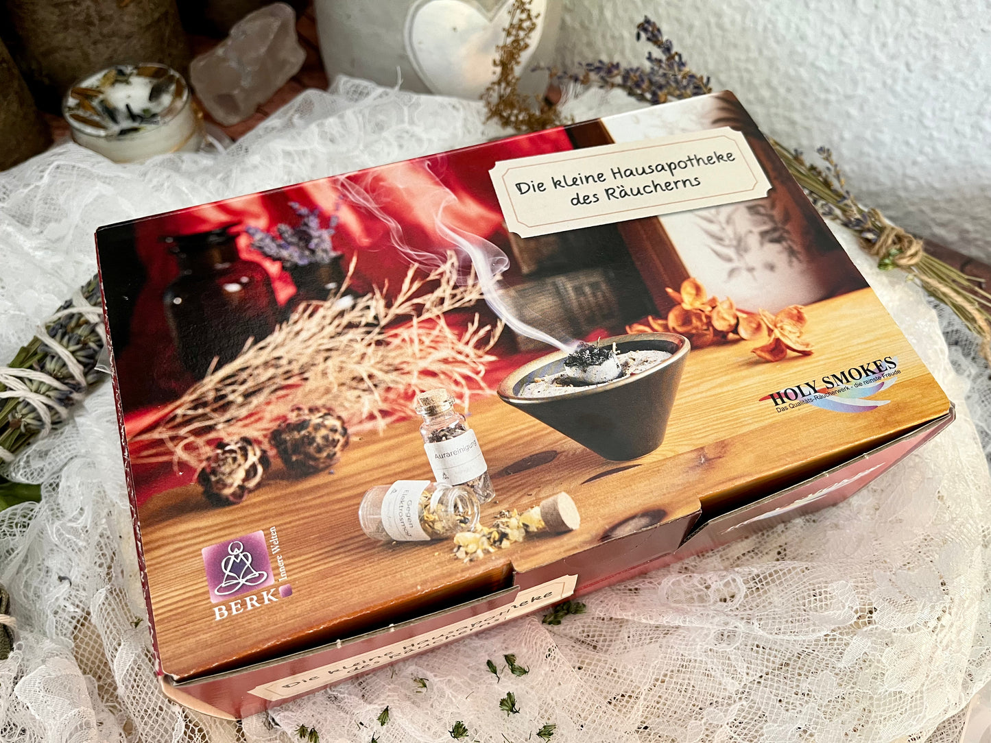 Die Hausapotheke des Räucherns Chenoas Zaubergarten
