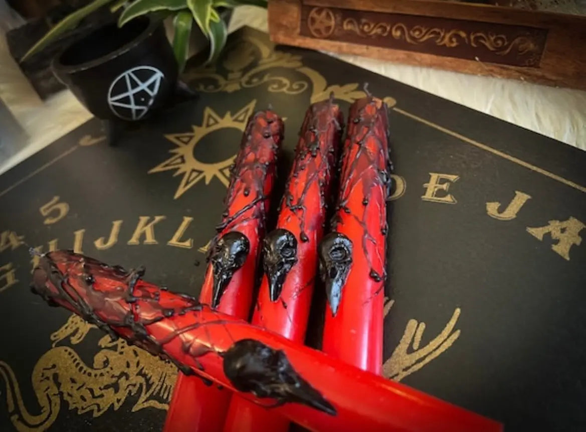 Witchy Kerze „Lilith“ - Chenoas Zaubergarten