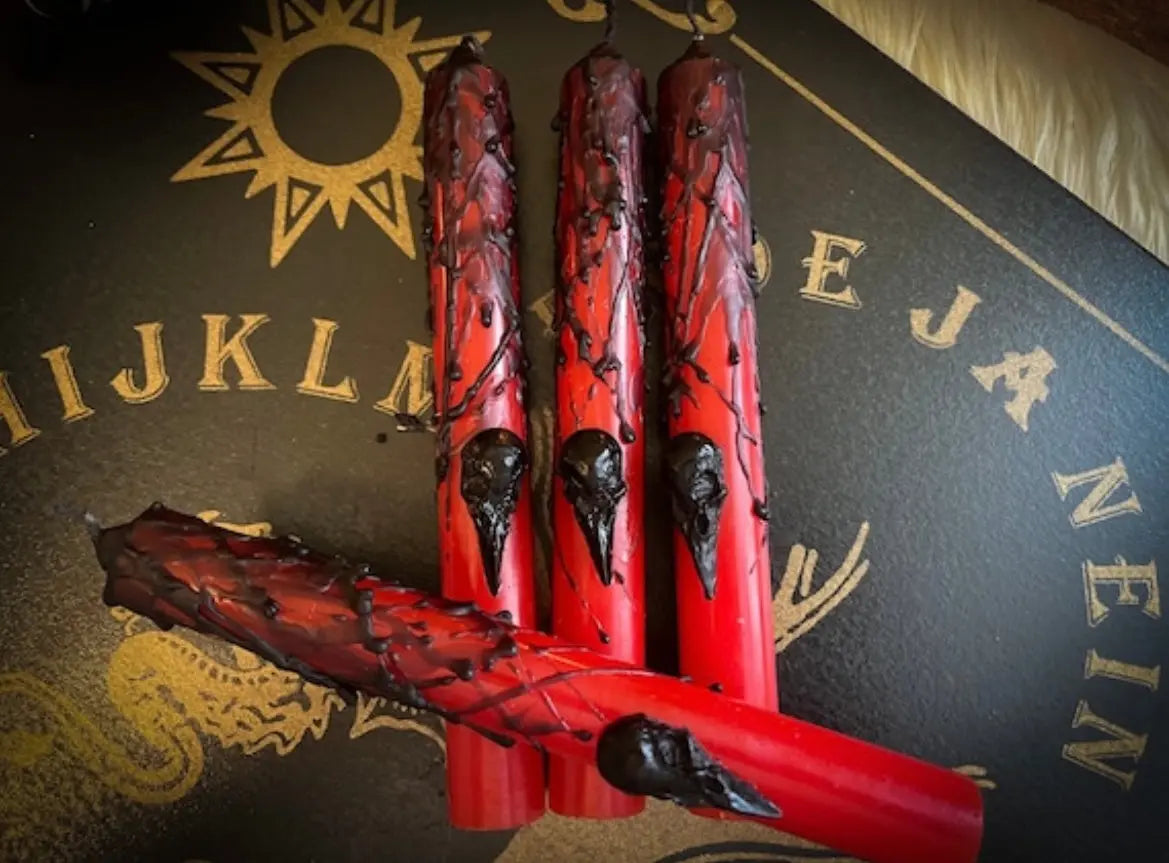 Witchy Kerze „Lilith“ - Chenoas Zaubergarten