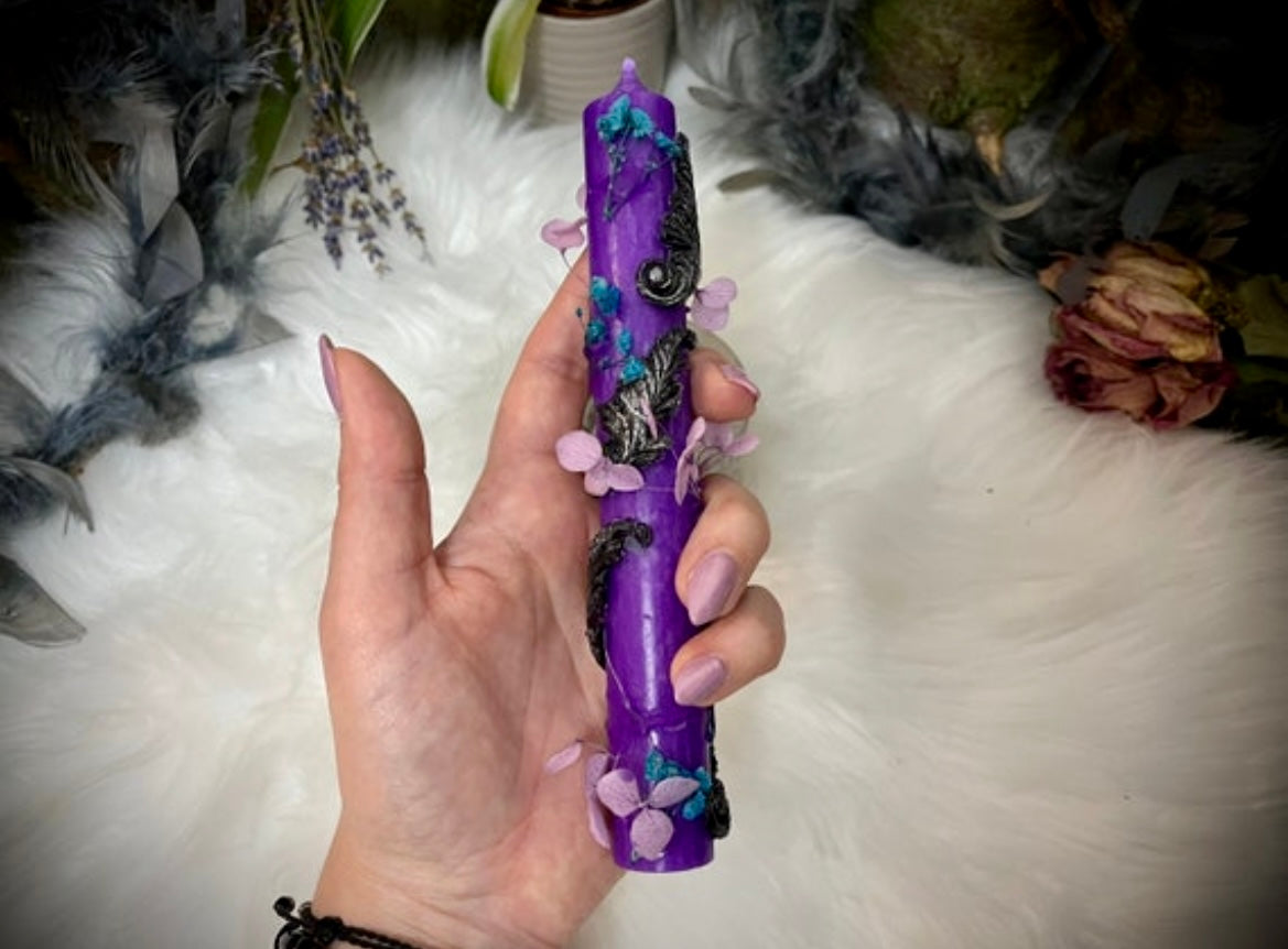 Witchy Kerze Mystic Moments - Chenoas Zaubergarten