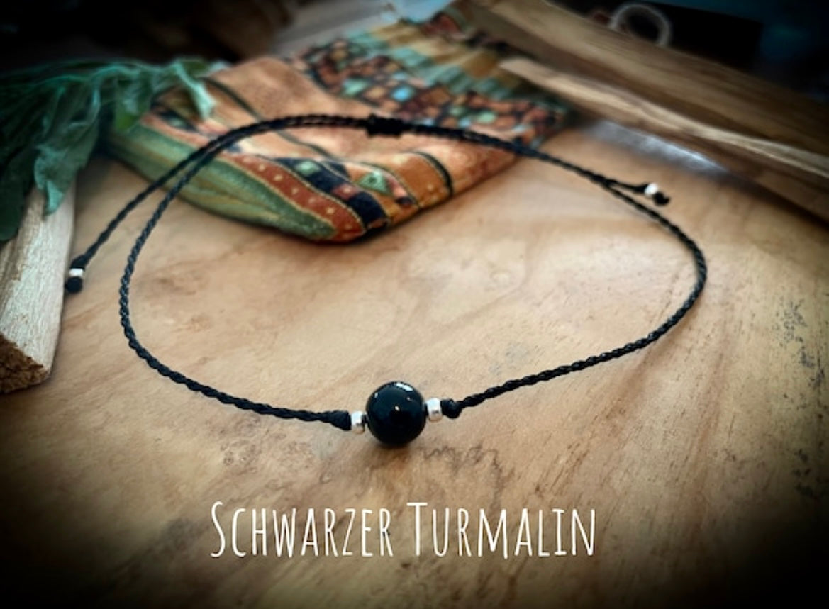 Makramee Perlenarmband-oder Fußkettchen Chenoas Zaubergarten