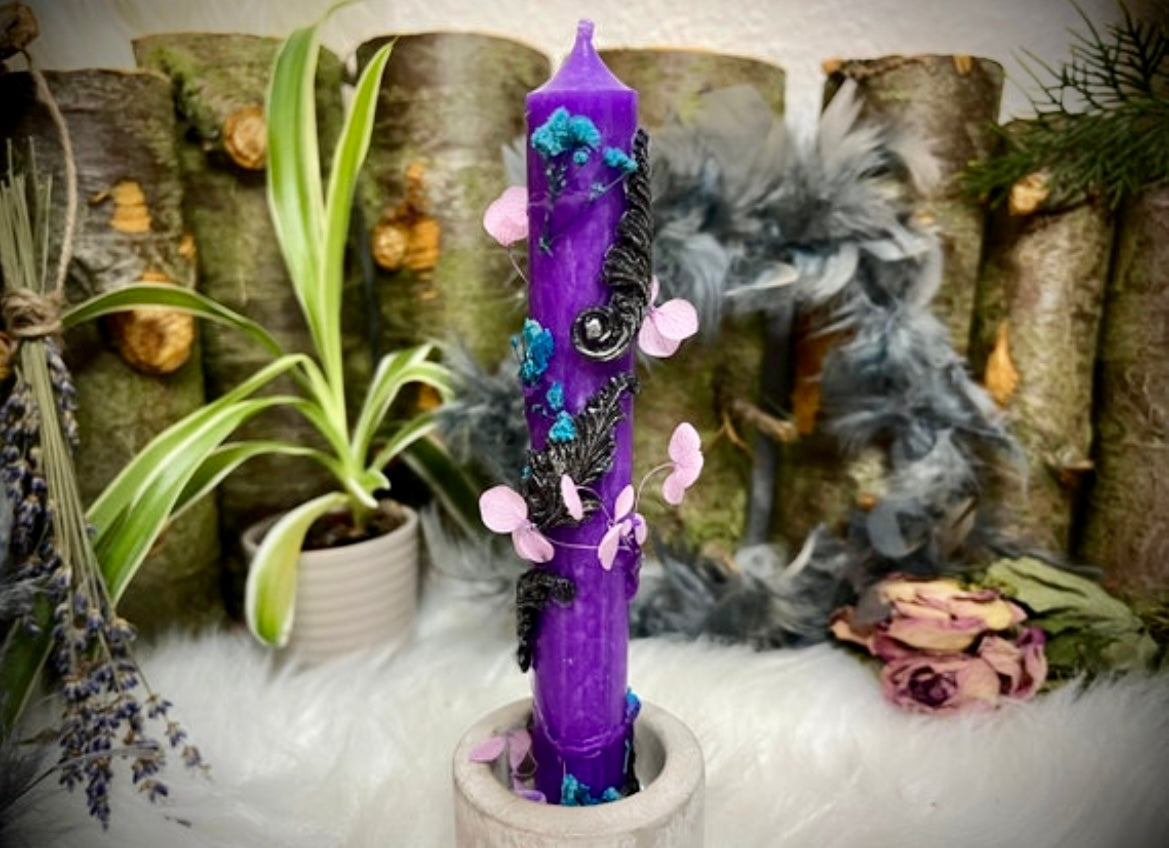 Witchy Kerze Mystic Moments - Chenoas Zaubergarten