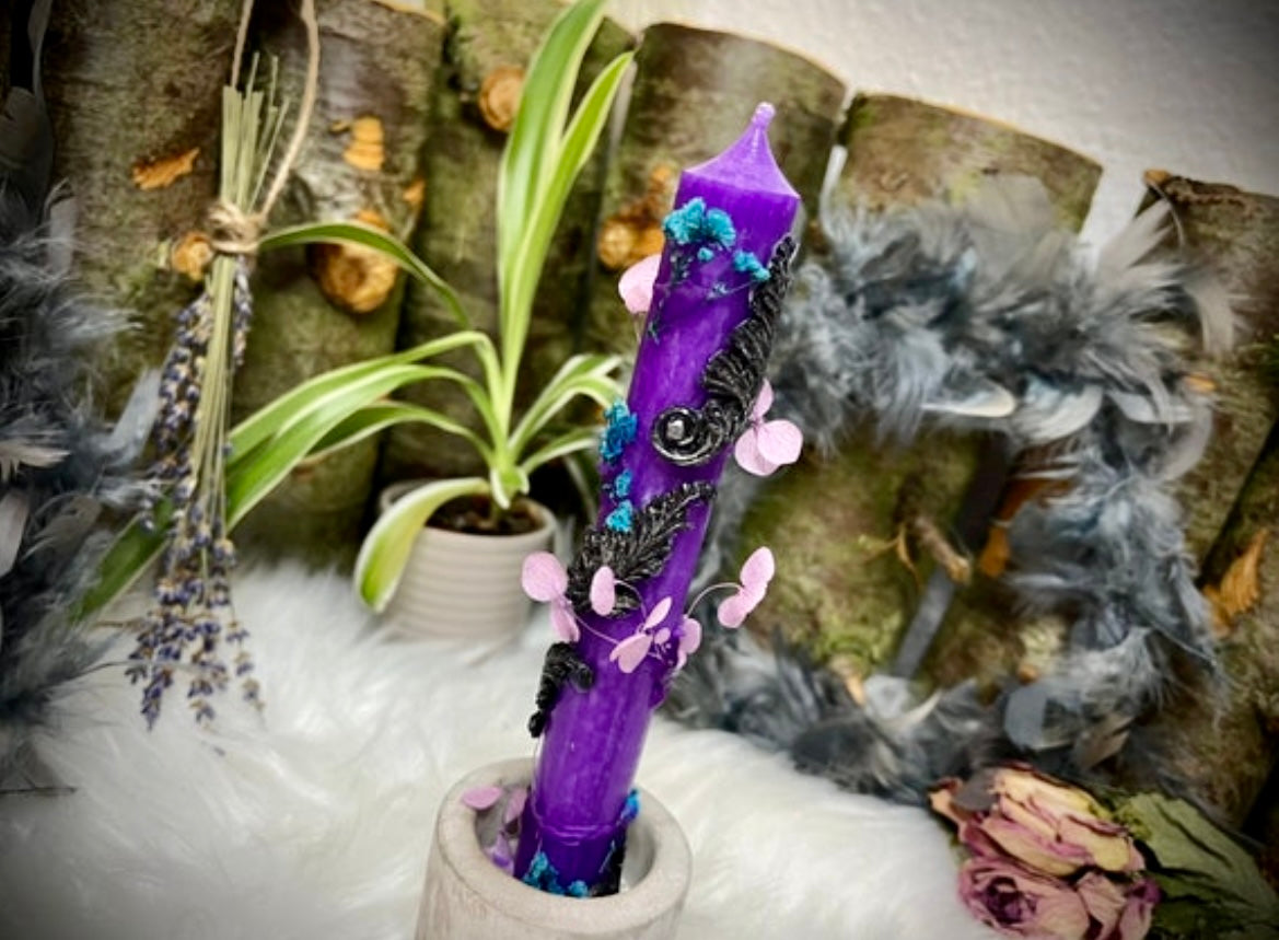 Witchy Kerze Mystic Moments - Chenoas Zaubergarten