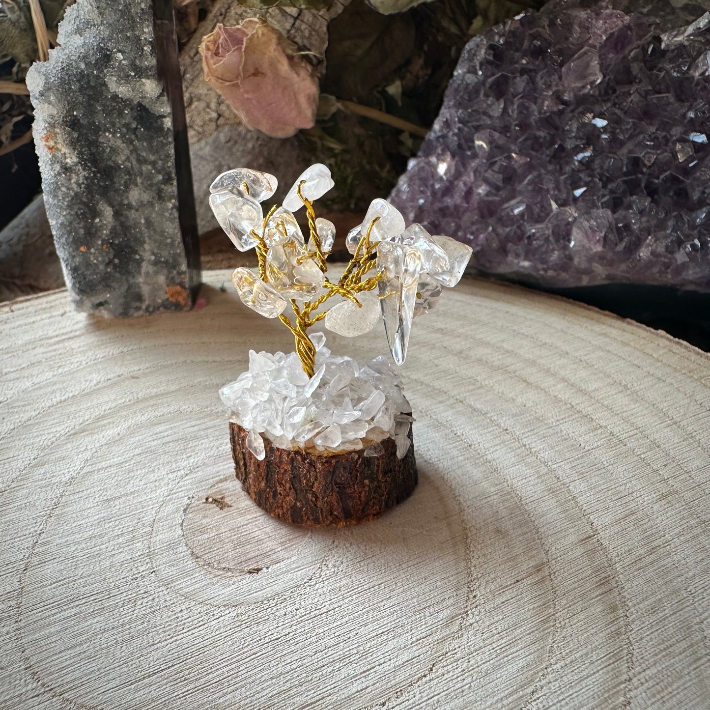 Edelsteinbäumchen - Kristall-  Hüter des verborgenen Lichts