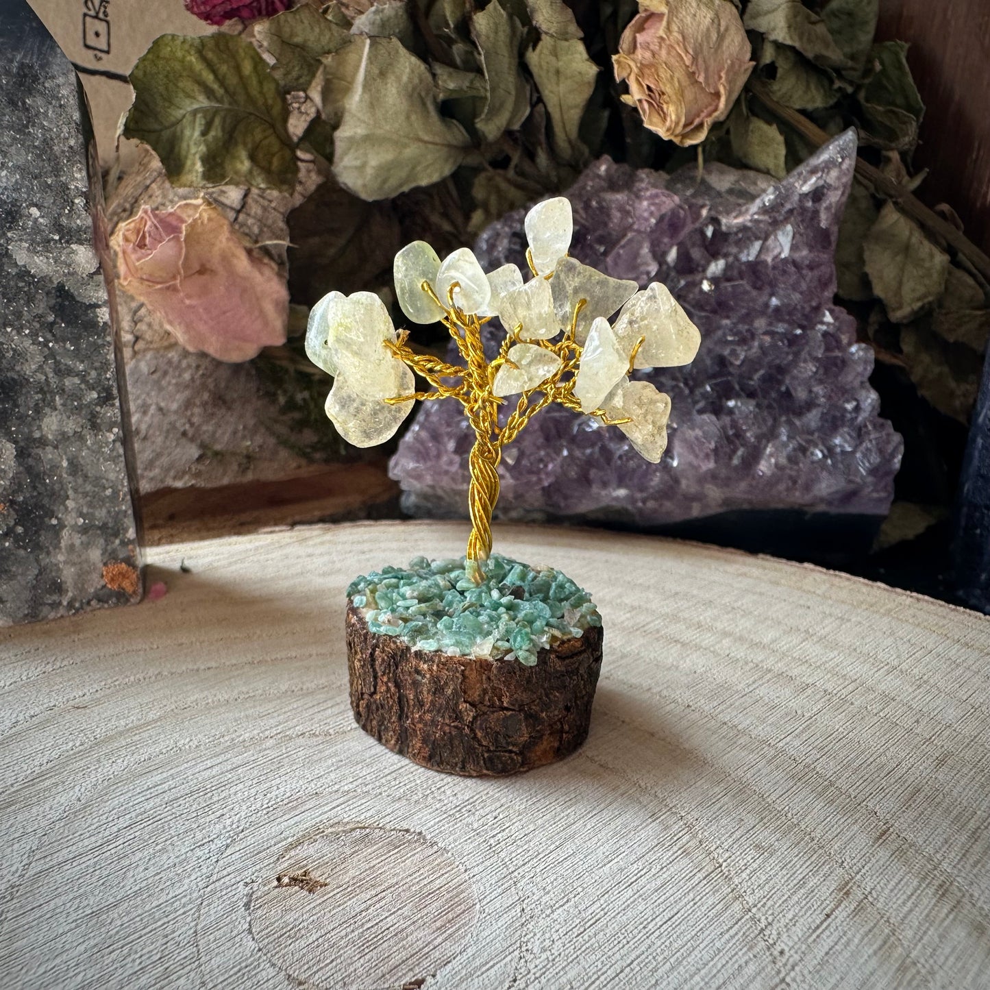 Edelsteinbäumchen - Kristall-  Hüter des verborgenen Lichts