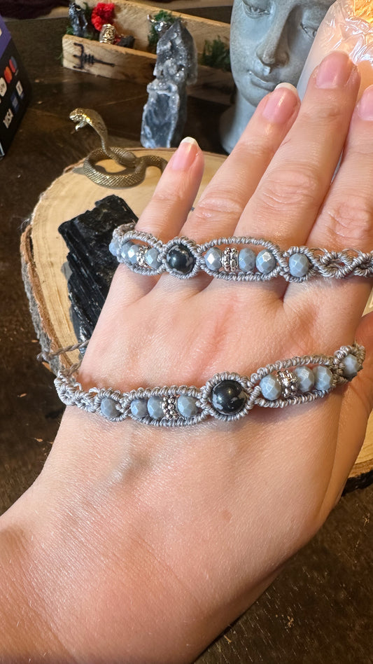 Armband Obsidian