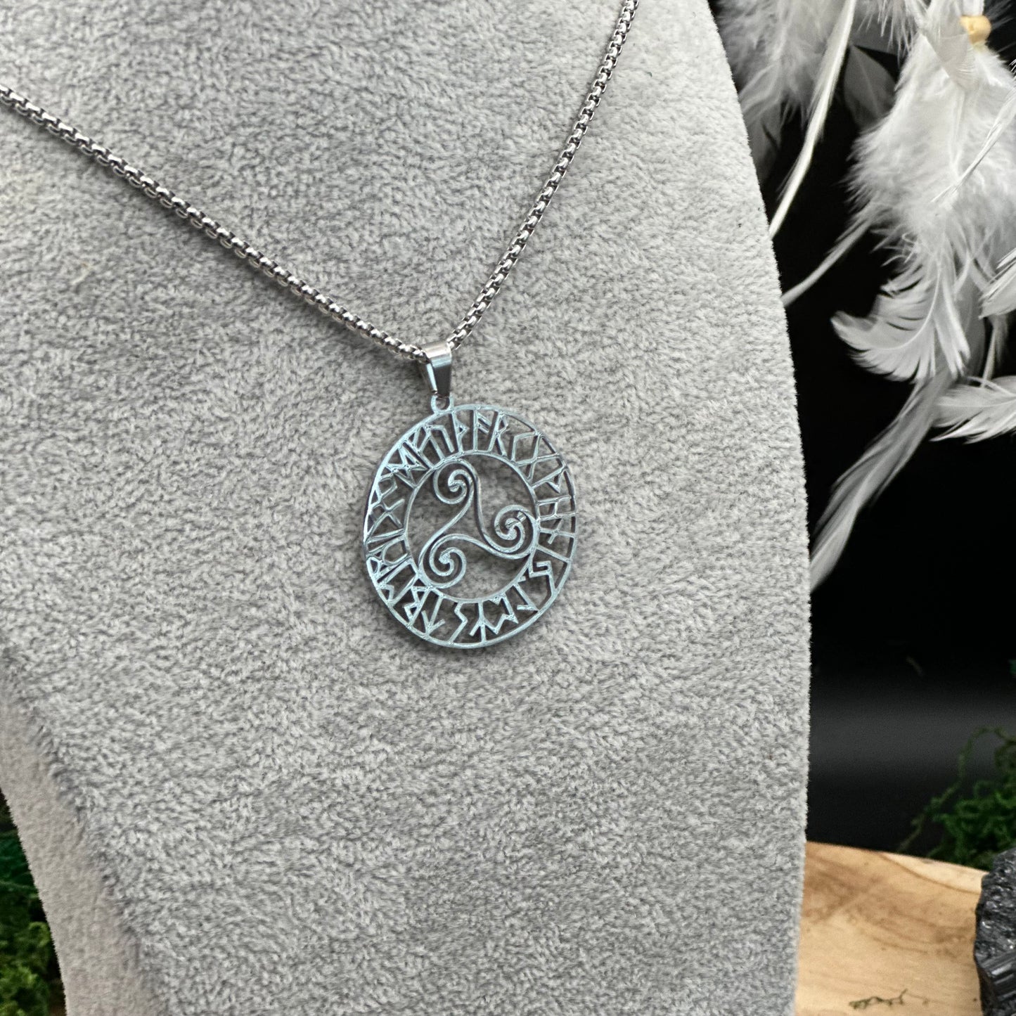 Keltisches Runen-Amulett – Damen & Herren Kette