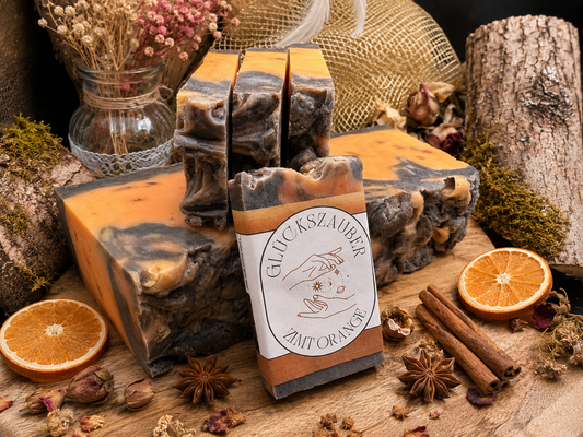 Ritualseife Glückszauber- Zimt Orange