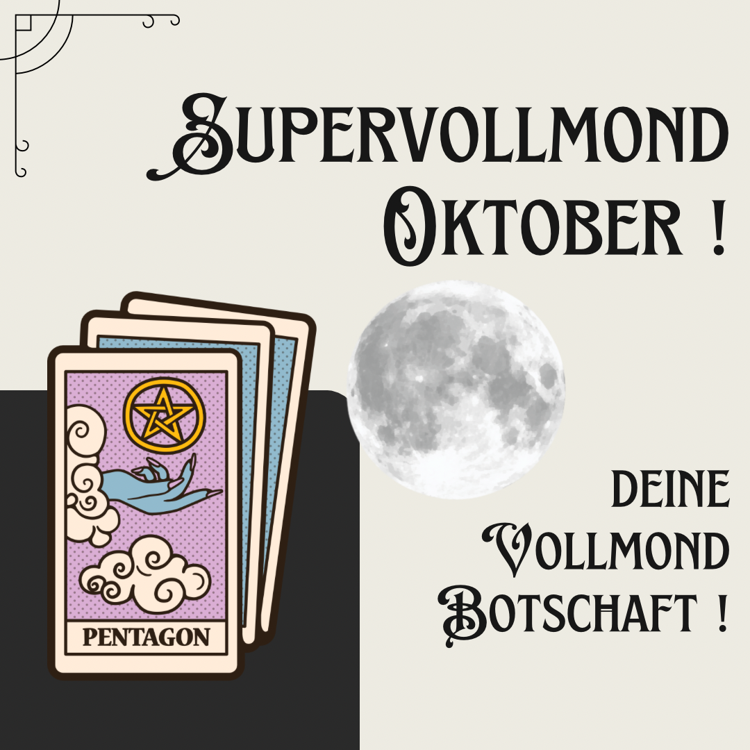 Deine Vollmond Botschaft für Oktober 17.10.2024