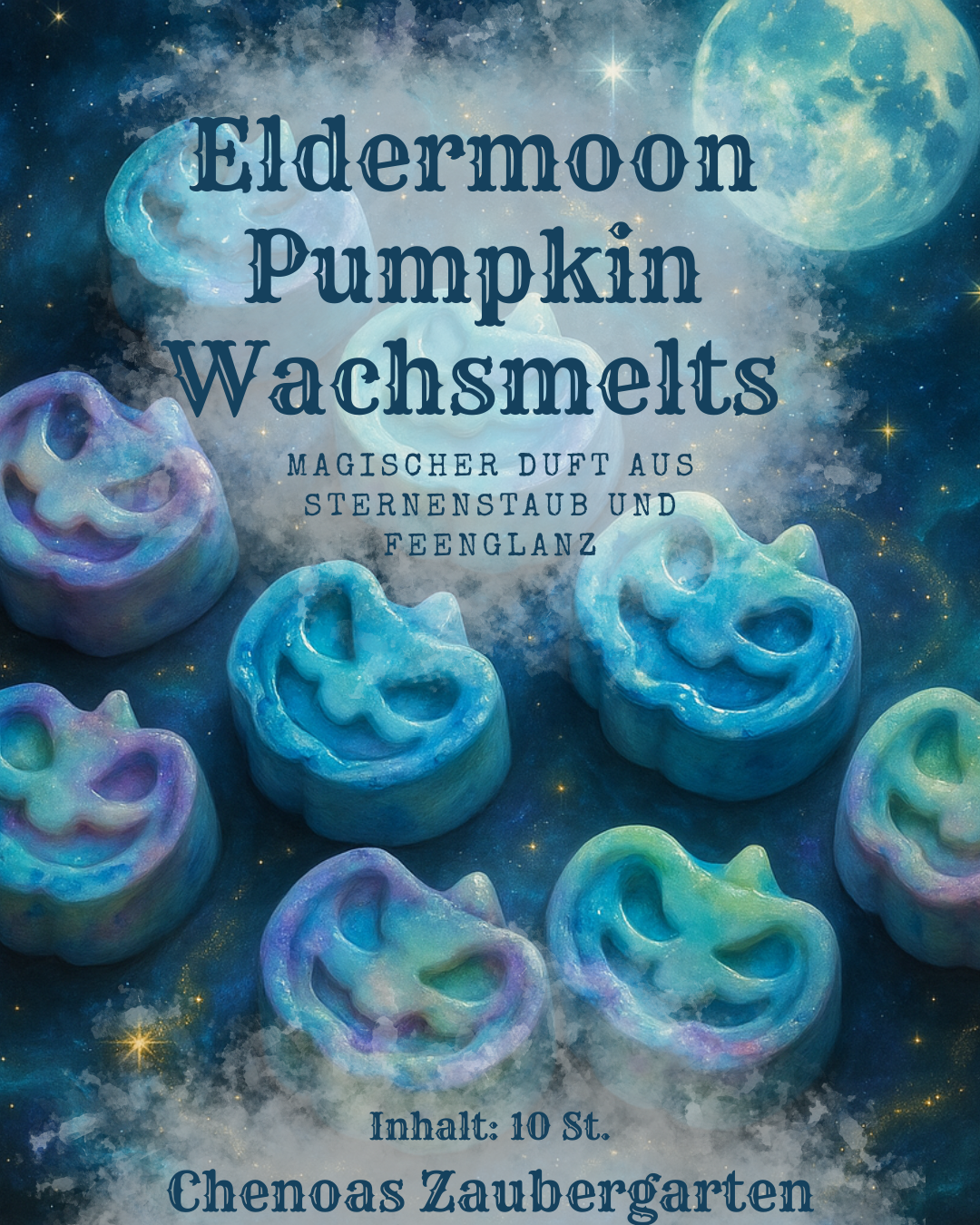 ✨ Eldermoon Pumpkin – Magische Wachsmelts ✨ 10 Stk.