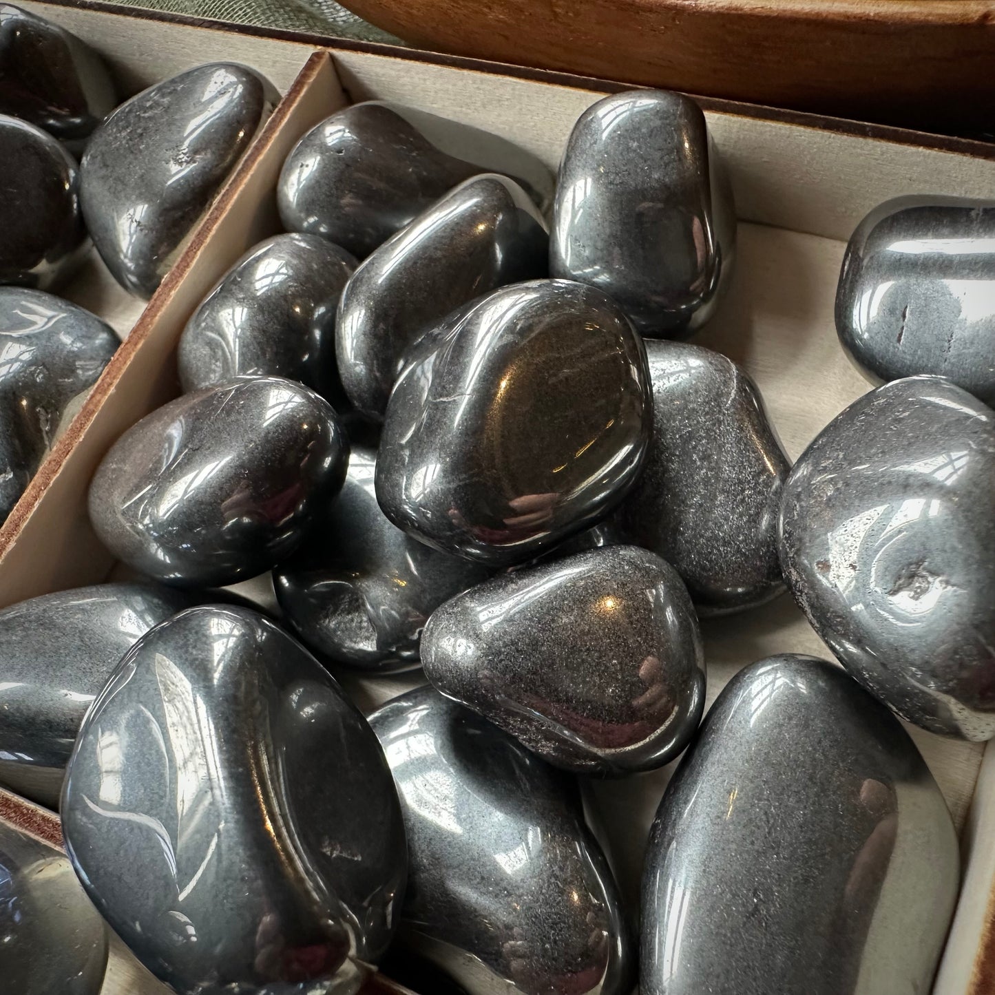 Hämatit Trommelstein – klein & groß