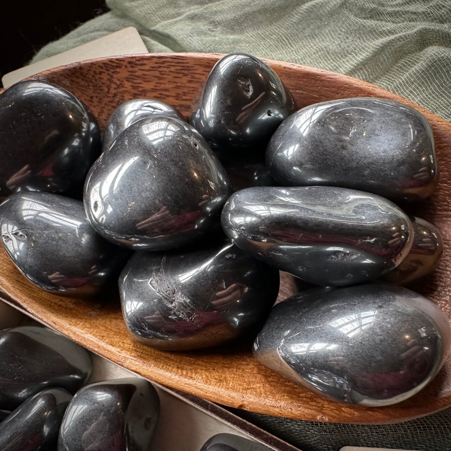 Hämatit Trommelstein – klein & groß