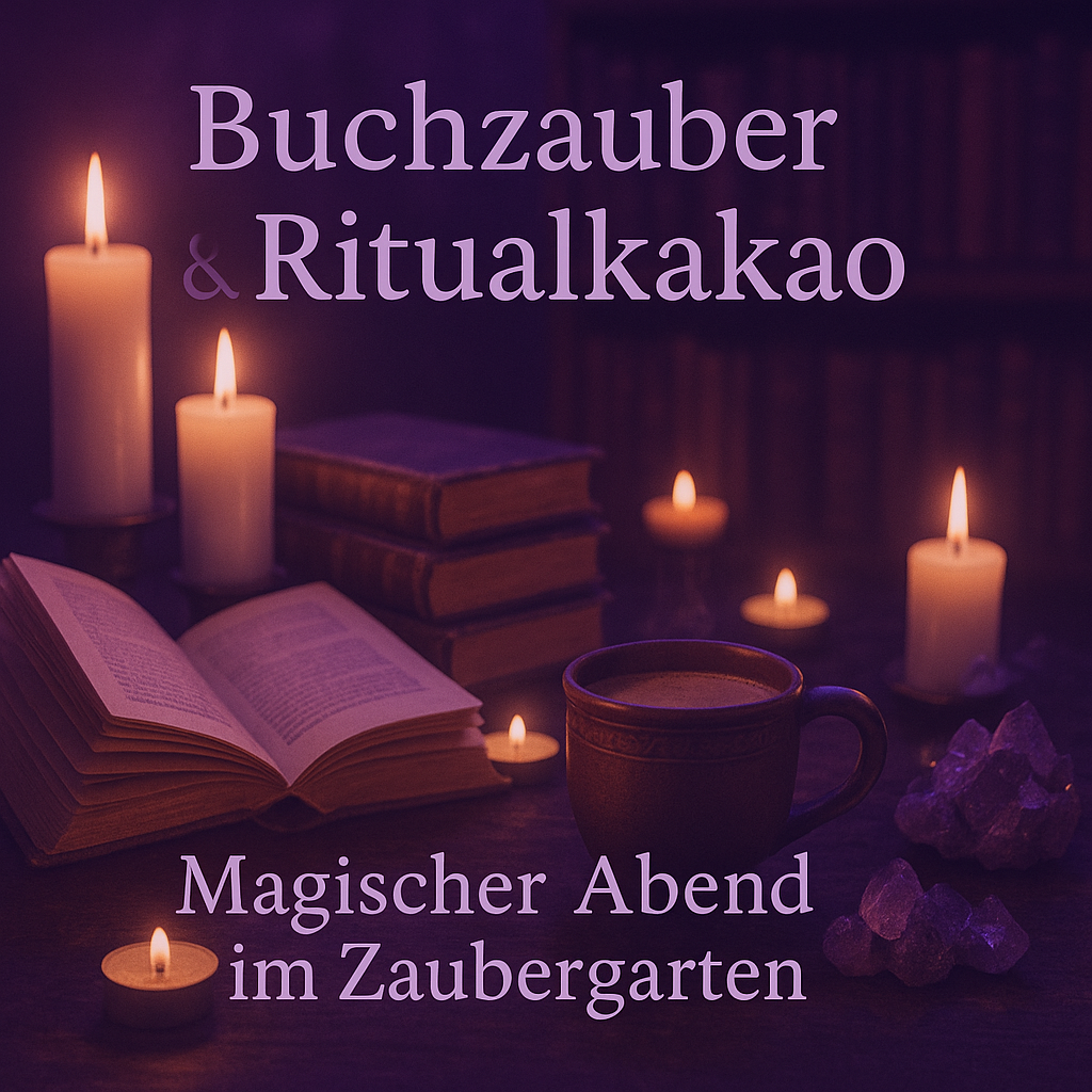 🌙 Buchzauber & Ritualkakao – Magischer Buch-Abend im Zaubergarten- 09.12.2025