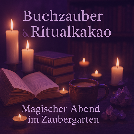🌙 Buchzauber & Ritualkakao – Magischer Buch-Abend im Zaubergarten- 09.12.2025