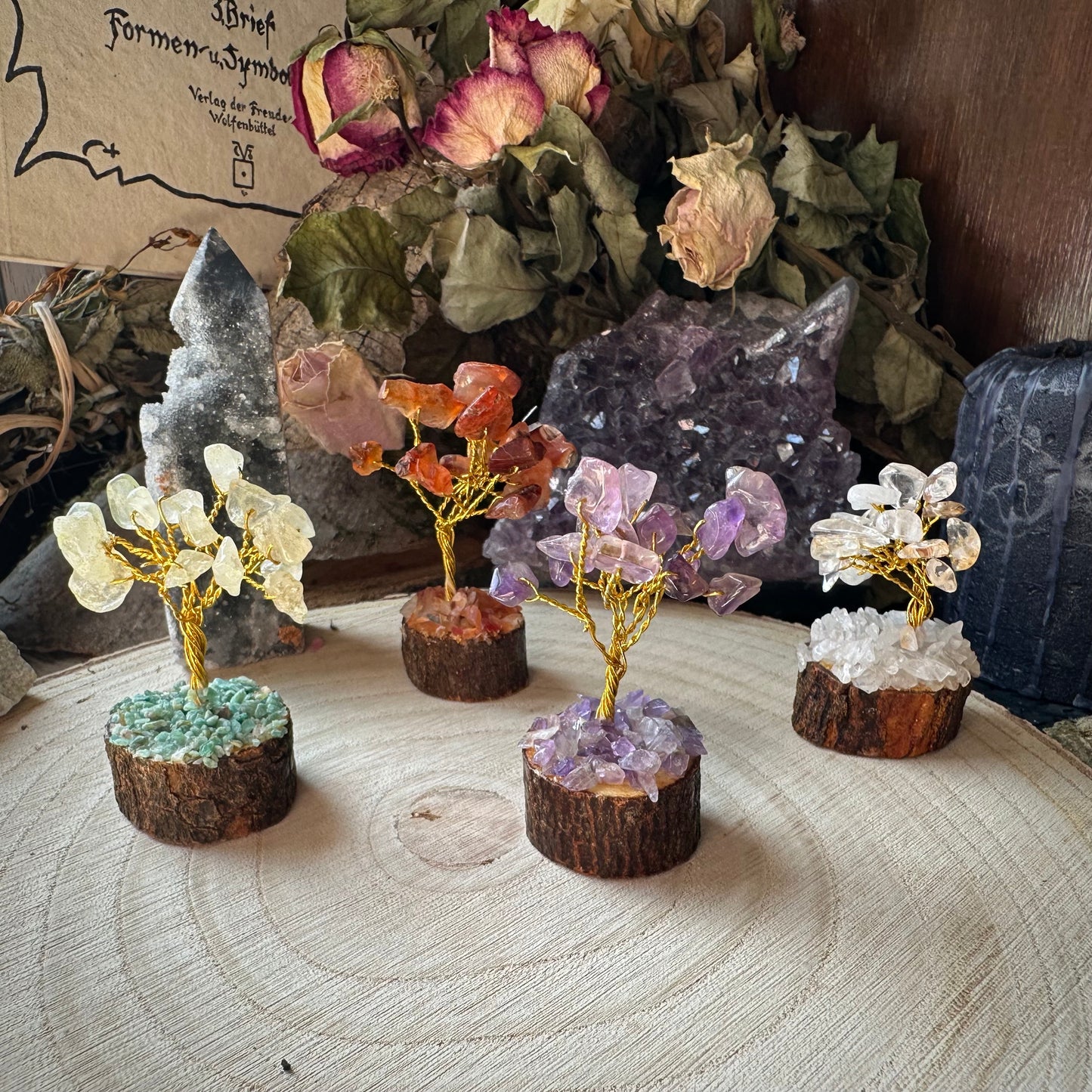 Edelsteinbäumchen - Kristall-  Hüter des verborgenen Lichts