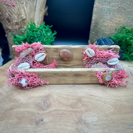 ✨ Tarotkarten-Halter „Ozeanisches Sonnenlicht“ – Handgemachtes Unikat ✨