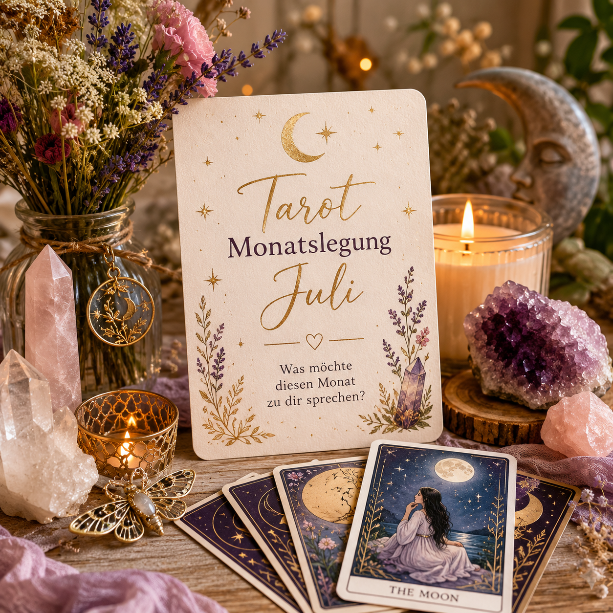 Tarot Monatslegung Juli- Was erwartet Dich?