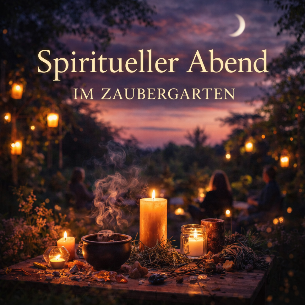 Spiritueller Abend im Zaubergarten- Raum für Austausch, Verbindung und Bewusstsein-05.02.2026- 19 Uhr